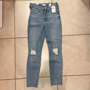 Good American distressed jeans